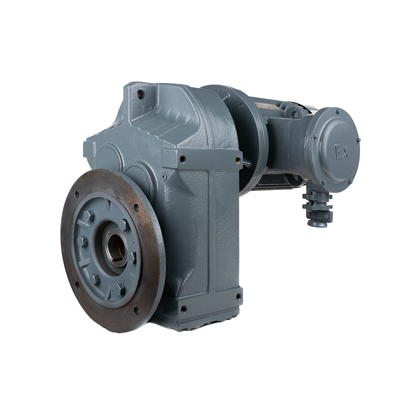 FF Series B5 Flangemonteret Parallel Shaft Helical Gearmotor