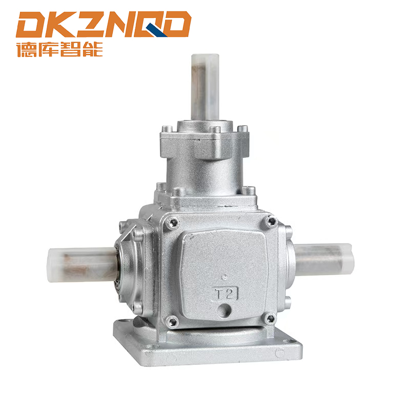 Industriel 90-graders Heavy-Duty Alloy Spiral Bevel Gearkasse