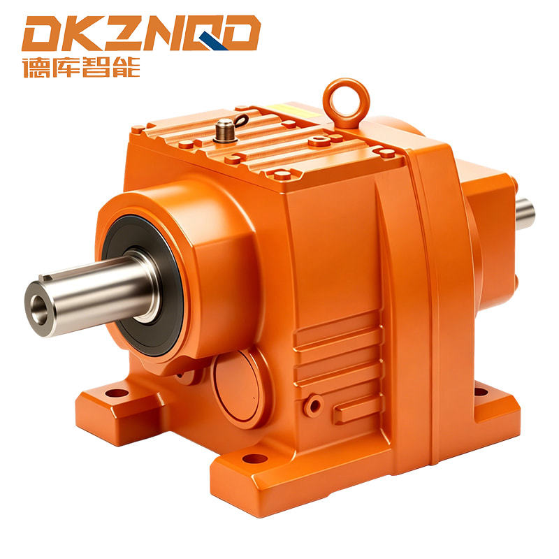 R RF RX Series Helical Solid Shaft Gearkasse Gear Unit Speed ​​Reducer